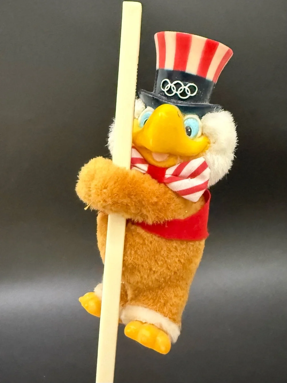 Vintage 80’s Sam The Eagle Mascot Los Angeles Olympics Pencil Hugger